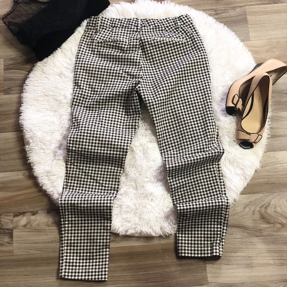 Women’s GAP Slim Crop checkered pants - Picture 7 of 7
